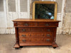 five drawer black forest antique commode chest of drawers circa 1870