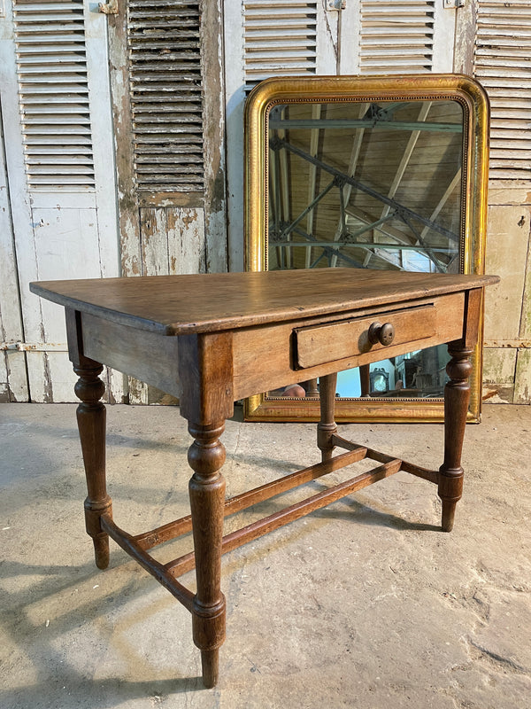 antique english elm kitchen dining table