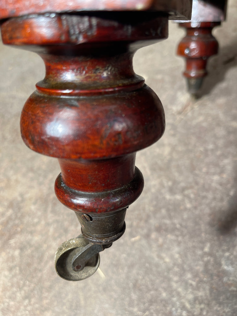 antique mahogany early victorian server/bookcase/buffet fabulous quality circa 1850