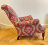 country house period arm chair howard & sons style