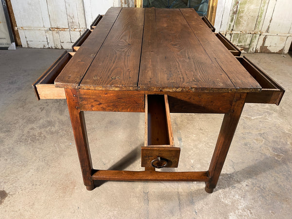 antique french provincial elm farmhouse table