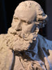 antique bust of french composer charles gounod (1818–1893) by the sculptor jean-baptiste carpeaux (1827–1875)