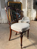 antique french carved walnut chairs circa 1860