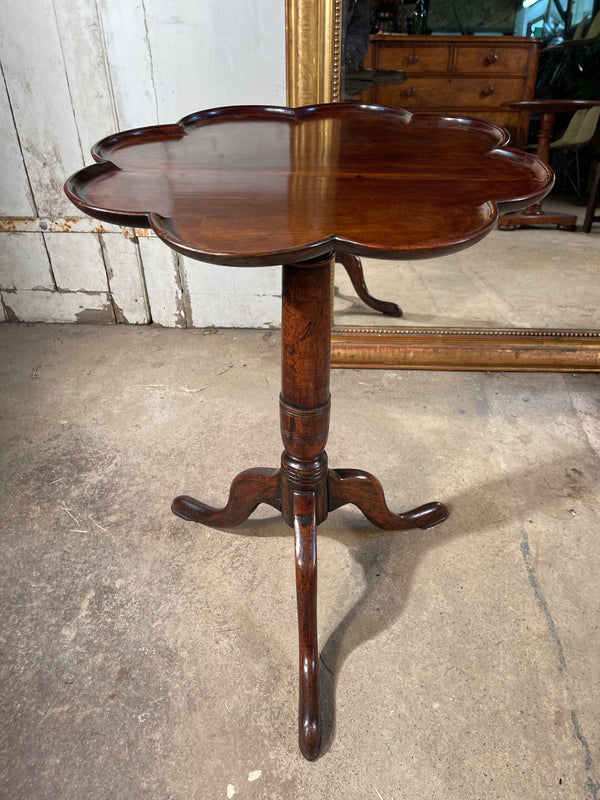 antique georgian george ii lobbed wine table circa 1750