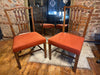 georgian chippendale mahogany chairs