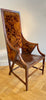 exceptional rare museum/collectors modernist art deco armchair by giacomo cometti circa 1928