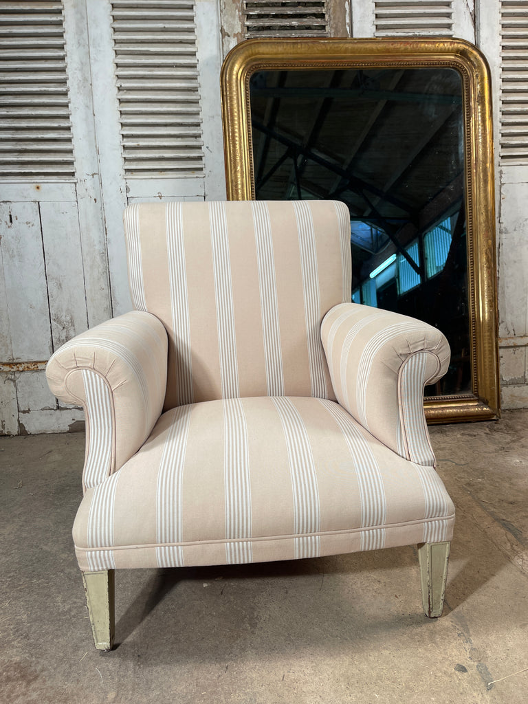 beautiful country house antique napoleon iii french scroll armchair circa 1850