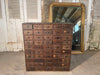 antique handmade engineers bank of drawers