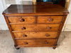 early antique victorian walnut chest of drawers circa 1860
