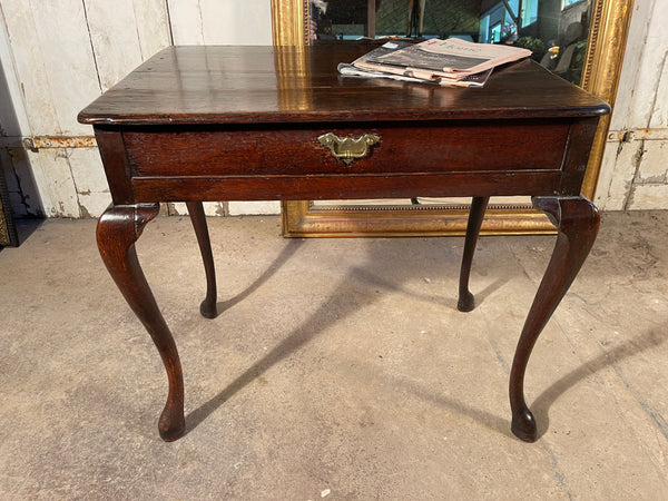 early antique georgian oak lowboy console table circa 1730