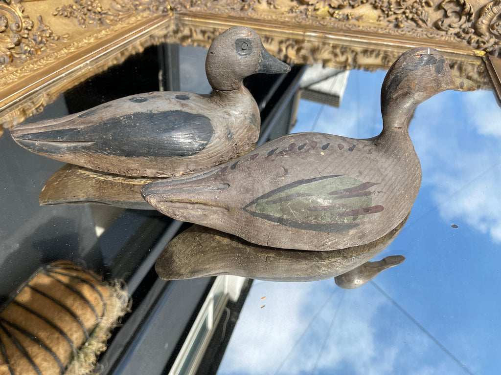 antique french decoy duck