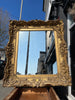 antique victorian rococo gilt & gesso mirror circa 1830