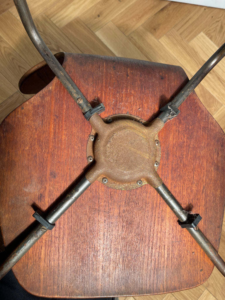 rare set of six original arne jacobsen midcentury rosewood dining chairs