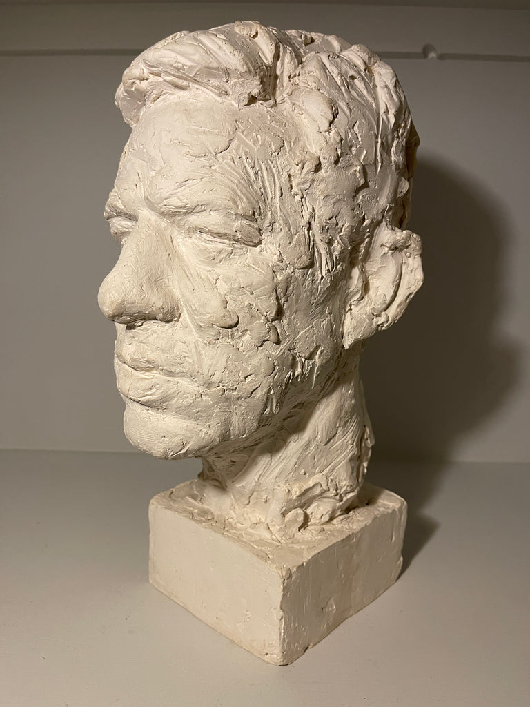 a rare and exceptional signed bust by the highly sought after sculptor irena  sedeckla