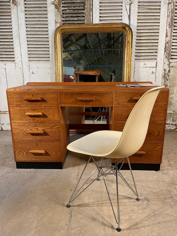 art deco heals oak desk circa 1935