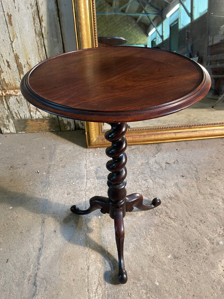 antique mahogany wine table