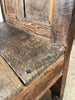 rare antique charles ii pollard oak provincial lancashire hall chair circa 1660