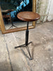 antique mid century engineering royal airforce adjustable propeller blade stools seat