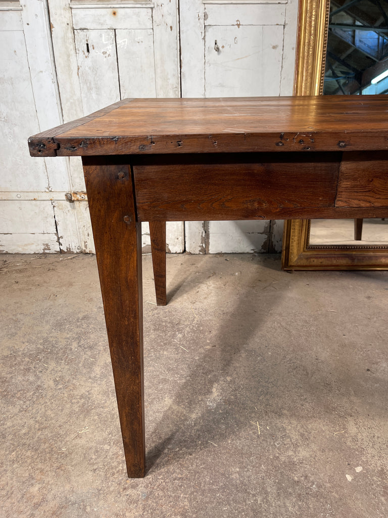 exceptional antique french provincial farmhouse oak dining table circa 1850