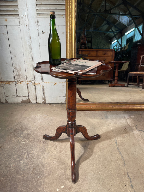 antique georgian george ii lobbed wine table circa 1750