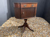 antique georgian mahogany console table bedside table