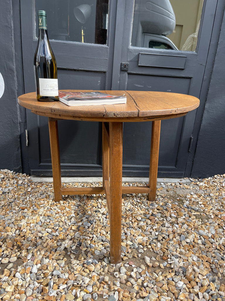 antique french vigneron wine table