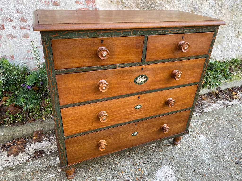 early victorian chest of drawers