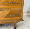 exceptional french mid century oak chest of drawers