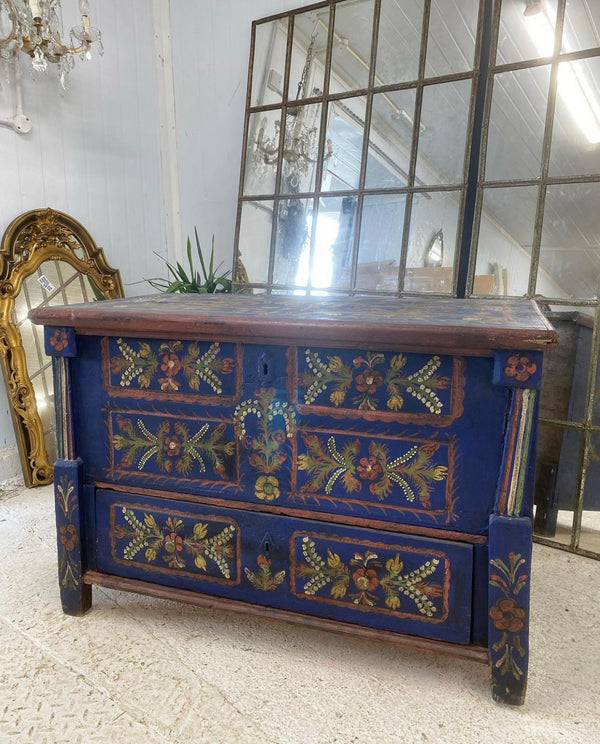 antique swedish marriage cabinet drawer chest circa 1790