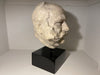 a rare antique sculptural bust of actor jimmy edward’s by sought after sculptor irena sedlecka
