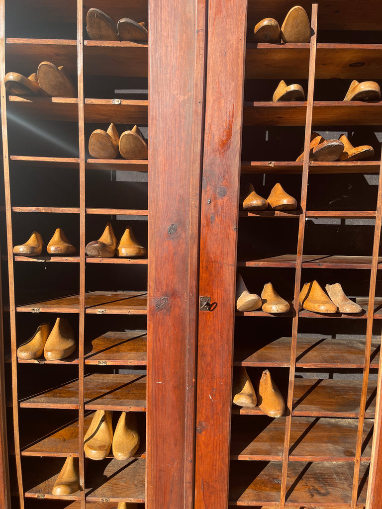 antique cobblers shoe cabinet circa 1880