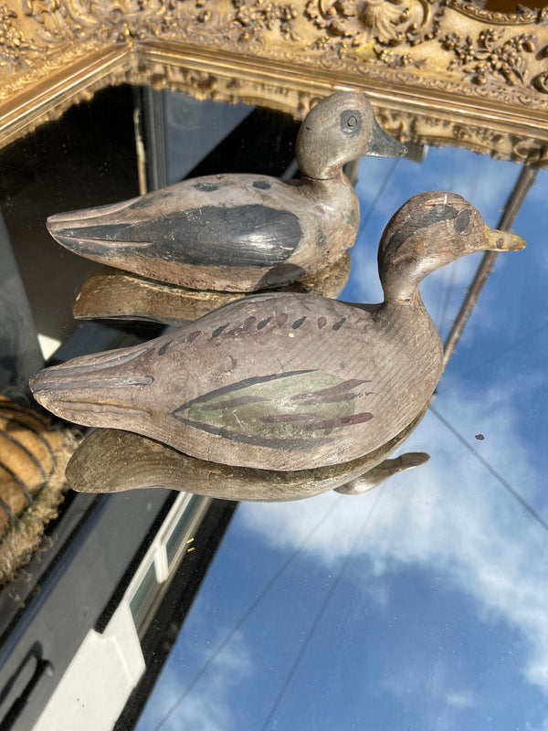 antique french decoy duck