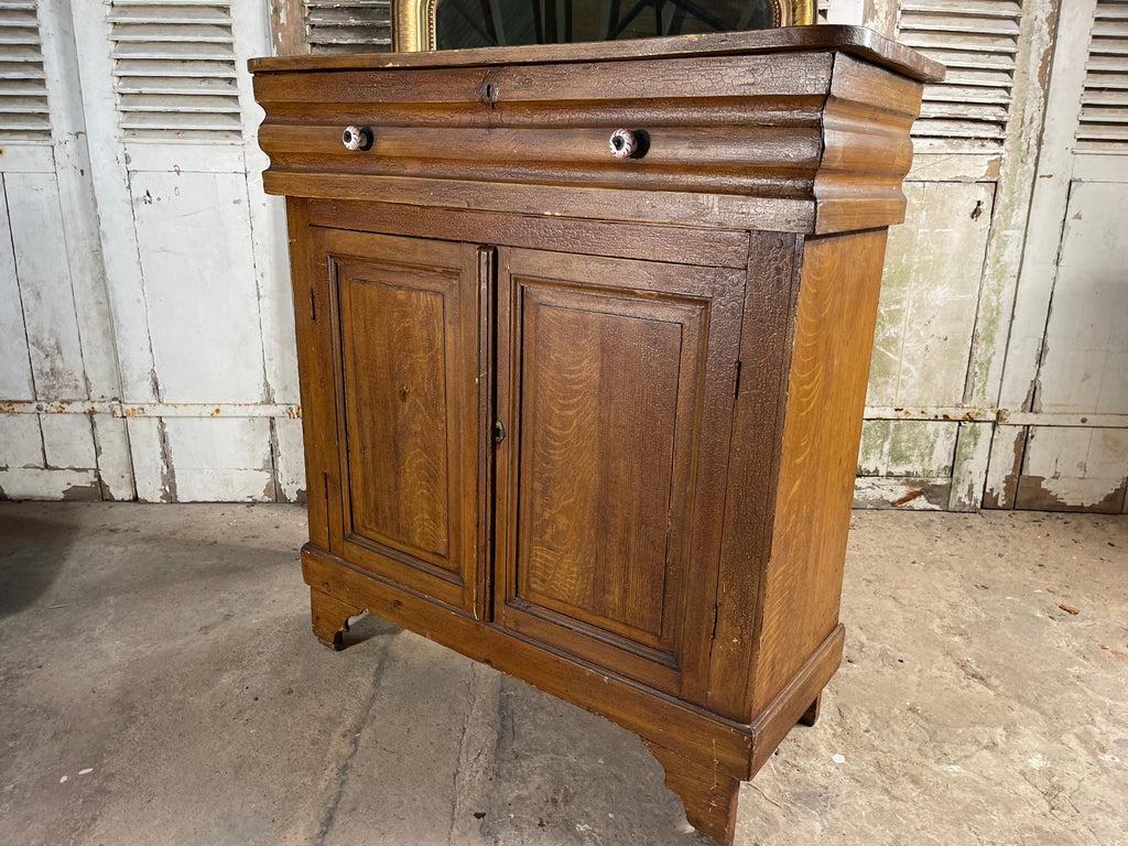 antique french ex convent cupboard storage chest