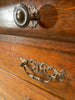 early antique french oak commode  chest drawers circa 1850