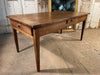 antique french provincial farmhouse elm refectory kitchen dining table