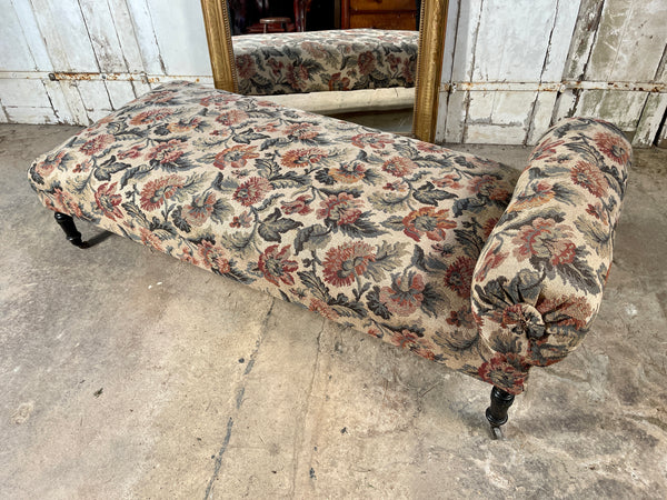 antique napoleon iii county house french chaise day bed sofa circa 1850