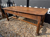 original 1780’s  antique oak french monastic dining table