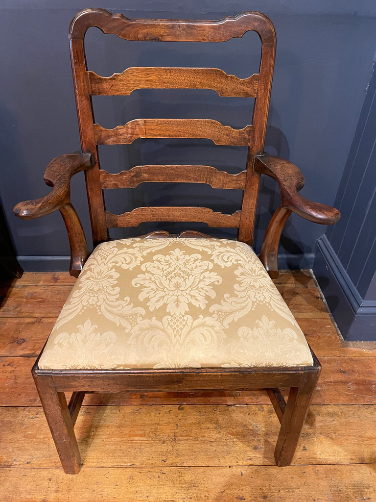 early antique chippendale mahogany chair
