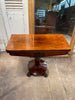 exceptional antique regency rosewood card games console table circa 1830