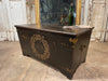 antique swedish marriage chest trunk coffee table circa 1800