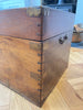 antique georgian camphor chest trunk coffee table
