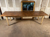 exceptional antique french provincial farmhouse refectory ex cheesemakers table