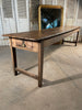 an exceptional rare antique french ash tavern table