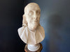 rare bust of benjamin franklin by french sculptor jean antoine houdon