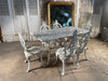 antique victorian style vintage garden table dining patio set