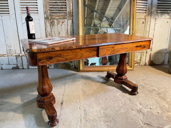 antique georgian rosewood centre table