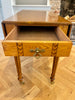 synonymous of howard & sons stunning golden ash aesthetic movement pembroke table