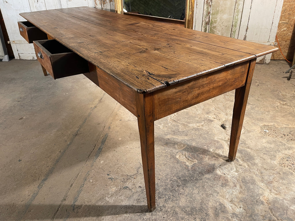 antique french drapers kitchen dining table