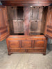 early antique oak bacon cupboard circa 1720