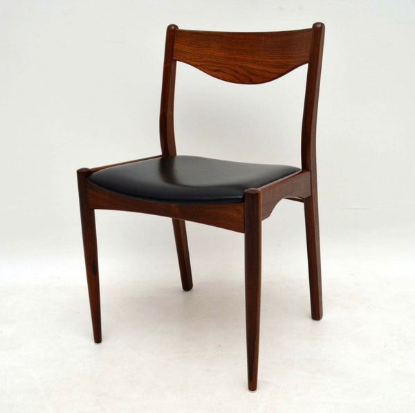 rare midcentury søren ladefoged rosewood chairs